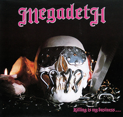 MEGADETH - Killing is my Business and Business is Good (Canada & Holland)  album front cover vinyl record